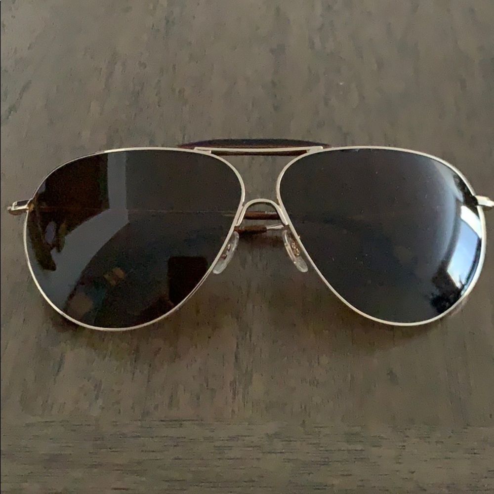 Oliver Peoples Polarized Aviators